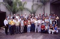 Die wissenschaftlichen Mitarbeiter des GAA-Treffen in Belo Horizonte Anfang April 2003.